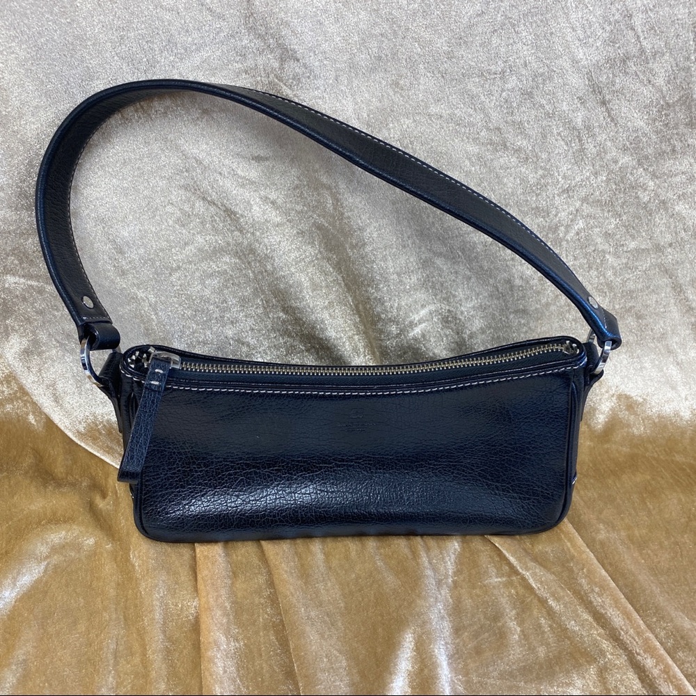 KATE SPADE BLACK LEATHER HANDBAG